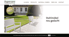 Desktop Screenshot of hygrocare.com